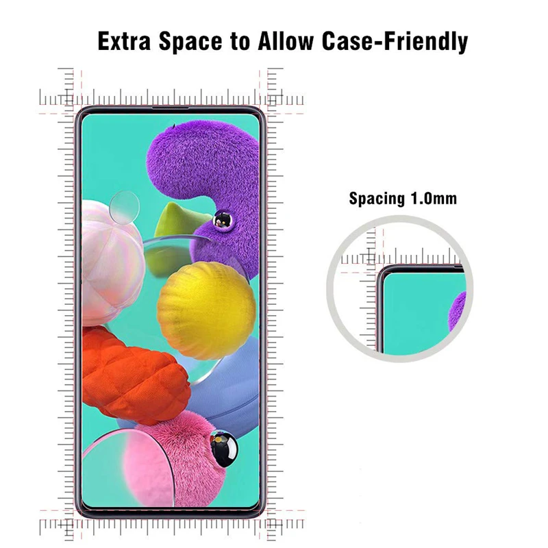 2 piezas de vidrio templado para Samsung Galaxy M11 Protector de pantalla ultrafino para Samsung Galaxy M11 pel&iacute;cula Samsung M11 M115f/ds vidrio-1