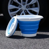 3l detachable washing machine portable folding bucket retractable plastic household thicken travel outdoor car washing