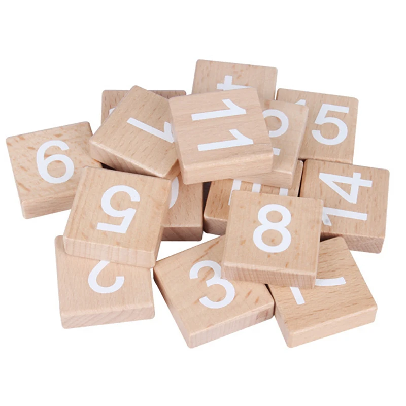 

Montessori Educational Wooden Toys For Children Baby Toys Digital Math Arithmetic Teaching Aids For Kids