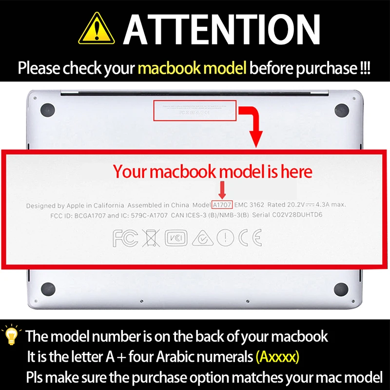 МТТ Кристальный чехол для Macbook Air Pro 11 12 13 15 16 Touch ID 2020 пластиковый жесткий ноутбука