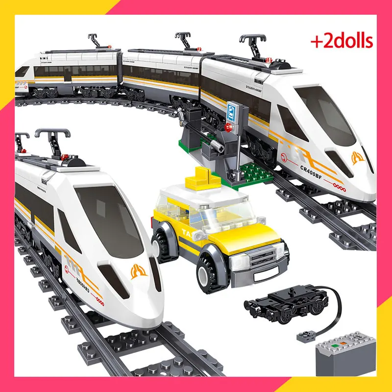 641 шт. городской Электрический высокоскоростных железных дорог модель