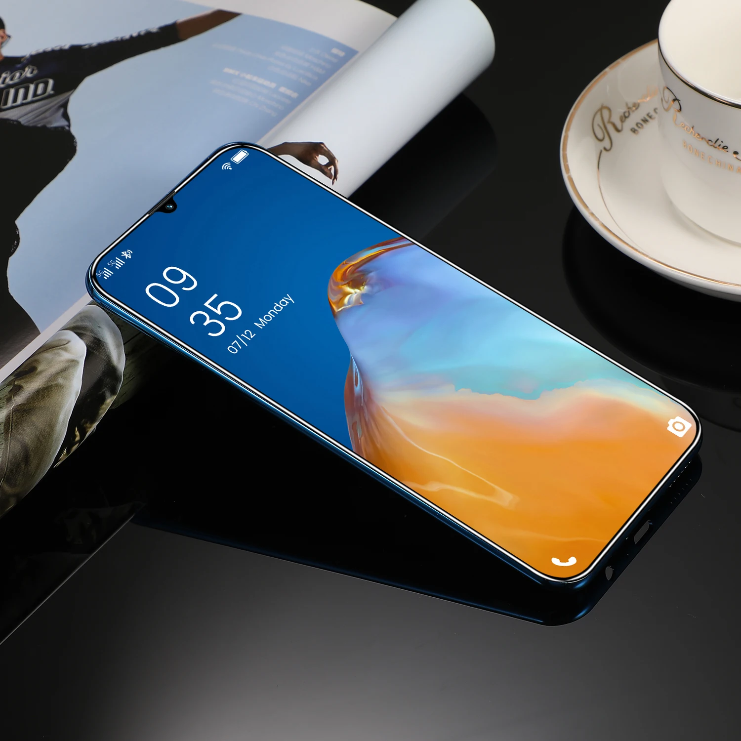Смартфон P50 Pro + 7 1 дюйма 12 512 ГБ 10 ядер две SIM карты|Бамперы| |