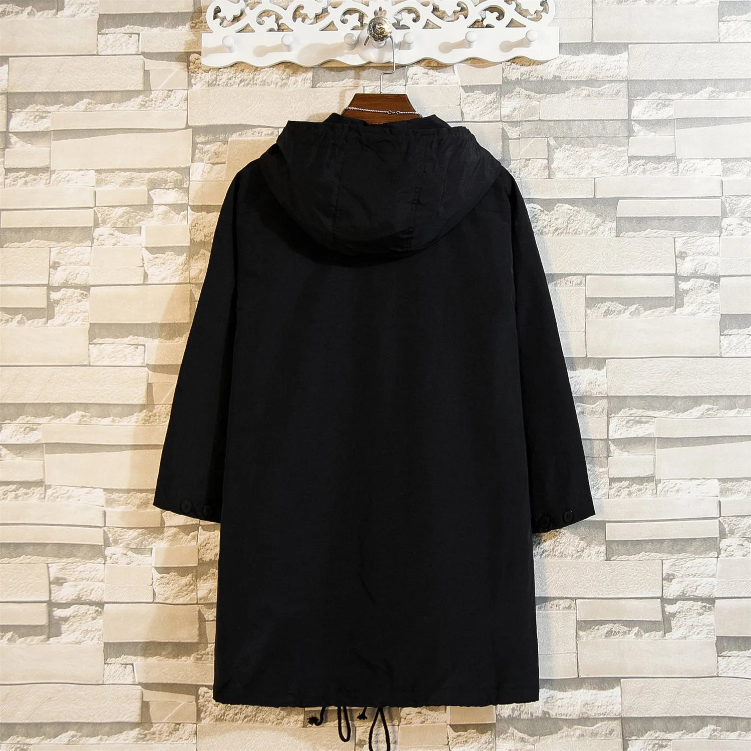 Новинка весна-осень Мужское пальто свободная Пылезащитная куртка красивая