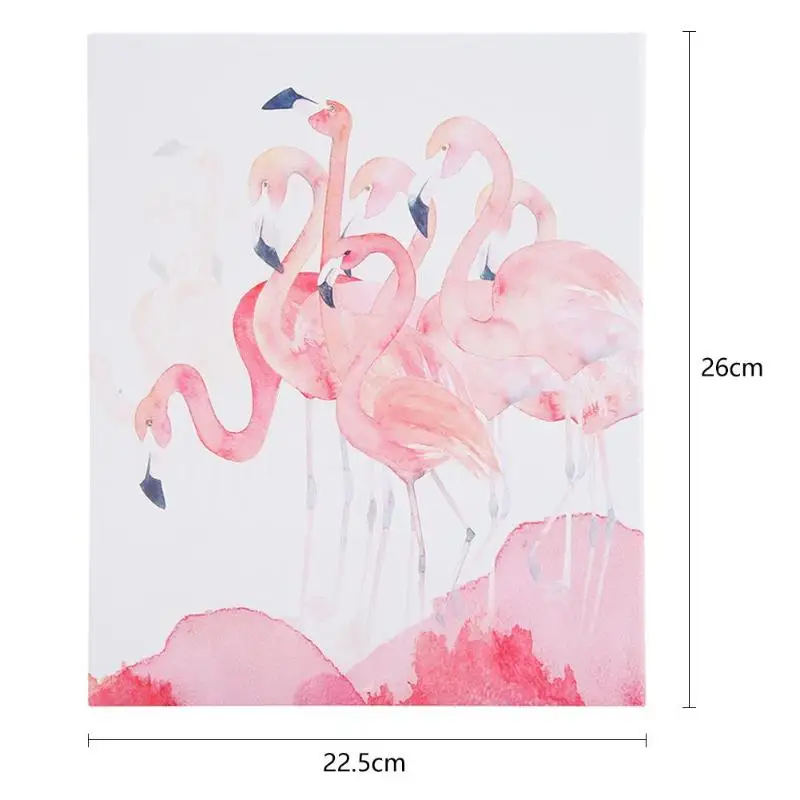 Flamingo 4D Вставить фотоальбом стиль книги фотоальбом легкий и нежный изящный и красивый семья любителей памяти скрапбук - Цвет: Flamingo