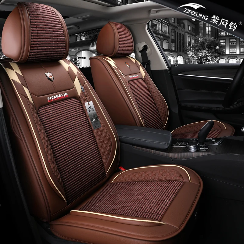 

Universal 5 seats car seat cover fabric car styling seat cover for PASSAT b5, b6, b7,b8 TIGUAN Polo Gran Lavida CROSS Lamando