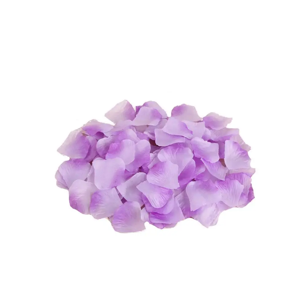 100 шт./лот искусственные лепестки роз цветок Свадебная вечеринка прохода