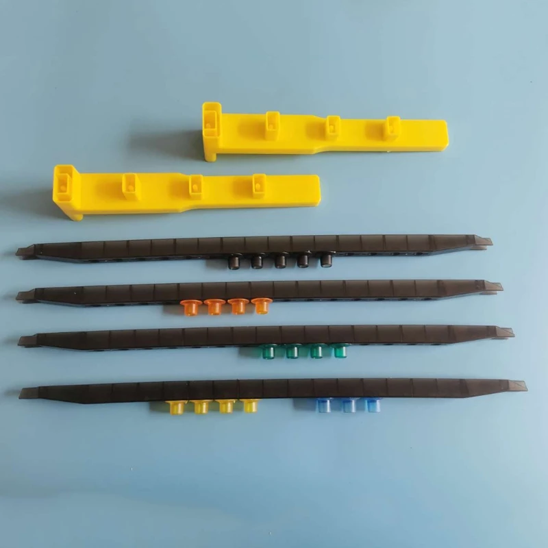 

P15D Beekeeping Queen Rearing Cell Cup Holder 15 Holes Frame Base Bar with 50pcs Cups