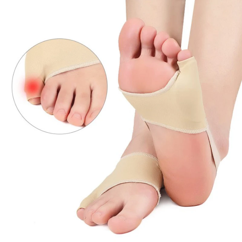 

1Pair=2Pcs Toe Separator Hallux Valgus Splint Pedicure Tool Bunion Corrector Feet Care Bone Thumb Straightener Pedicure