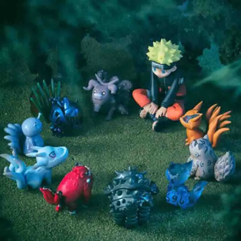 Naruto whirlpool model q version toy children birthday gift decoration ornaments box egg creative | Игрушки и хобби