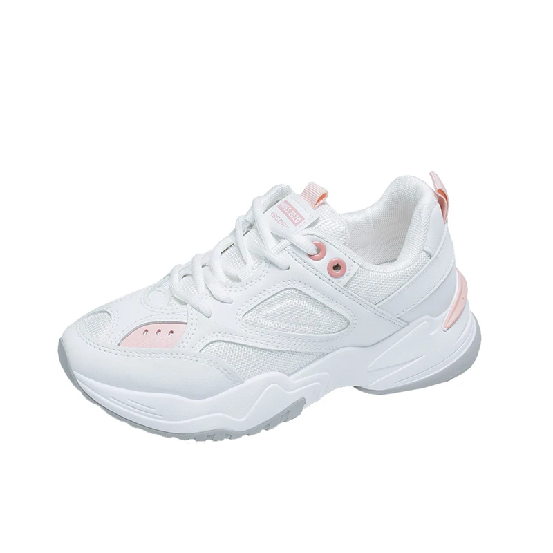 Женские кроссовки на массивной платформе Ulzzang модные повседневные теннисные