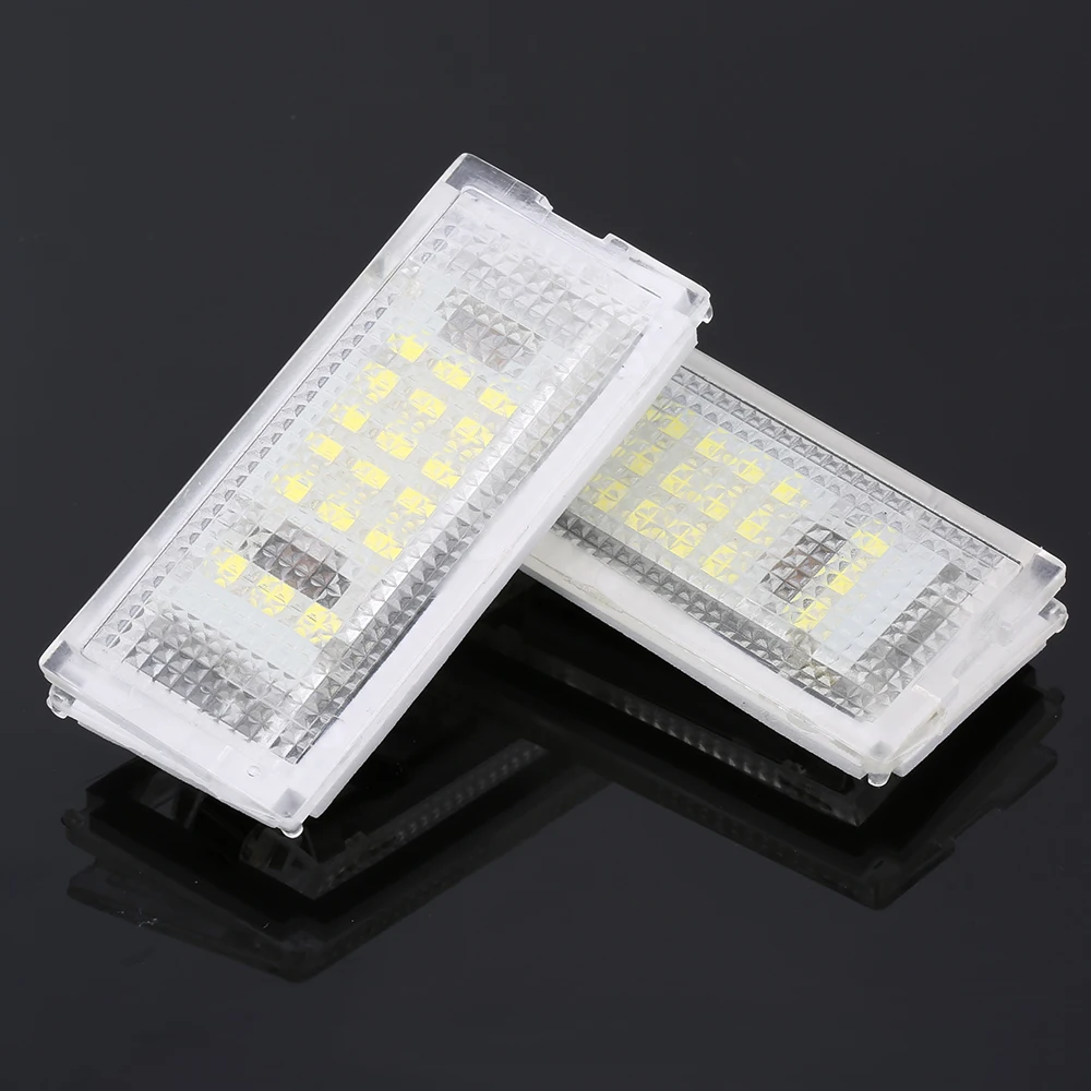 

2pcs License Plate Light For BMW 3 series E46 Limo Touring Compact 1998-2003 7104 Car License Number Plate Light