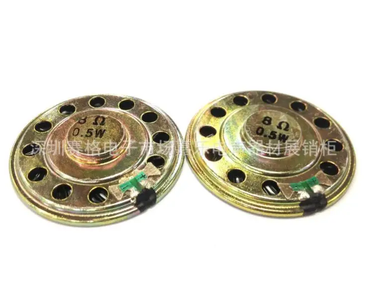 Поставка пятна от производителя 50 мм Железный корпус внутренняя Магнитная 8 Ом 0 5