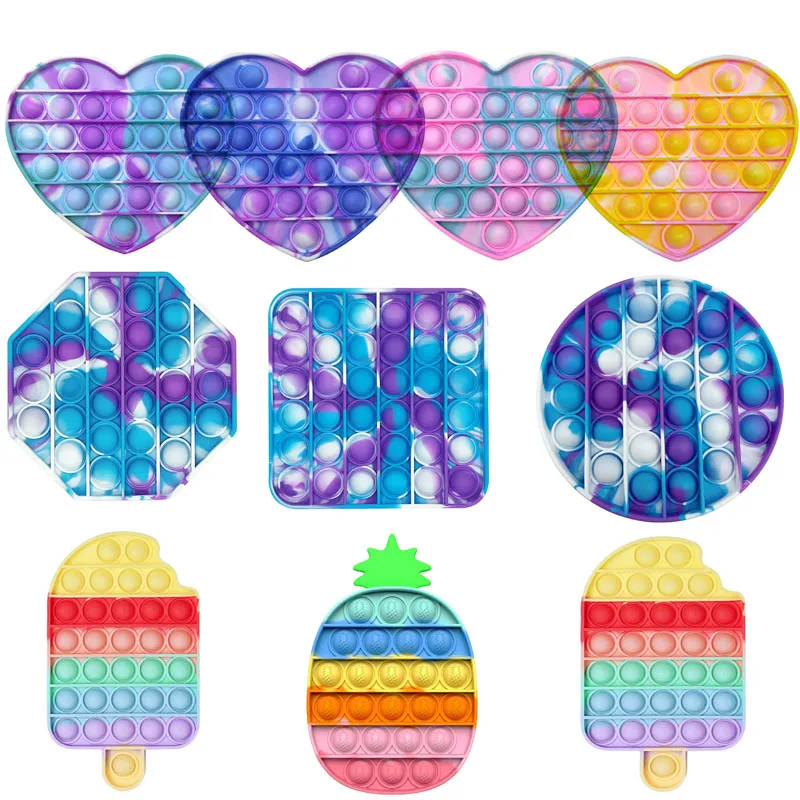

Push Pops Bubble Simple Dimple String Relief Fidget Toys Adults Children Sensory Squishy Anti-stress Relief Anti Stress Pops