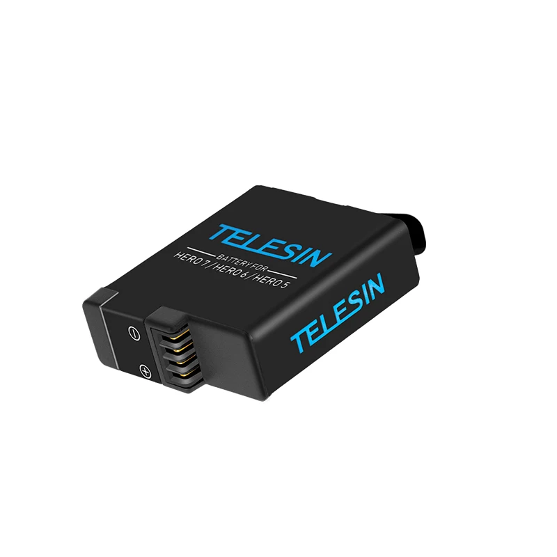 Аккумуляторы Telesin для Gopro hero 5 6 7 black 2018 аккумуляторная батарея hero6 hero7 go pro