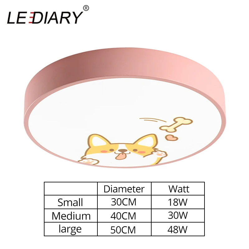Светодиодный потолочный светильник IARY 220 В С мультяшным рисунком для детской