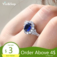 visisap big blue zircon engagement lady ring inlaid luxury fine ol style rings for women fashion jewelry wholesale b2768