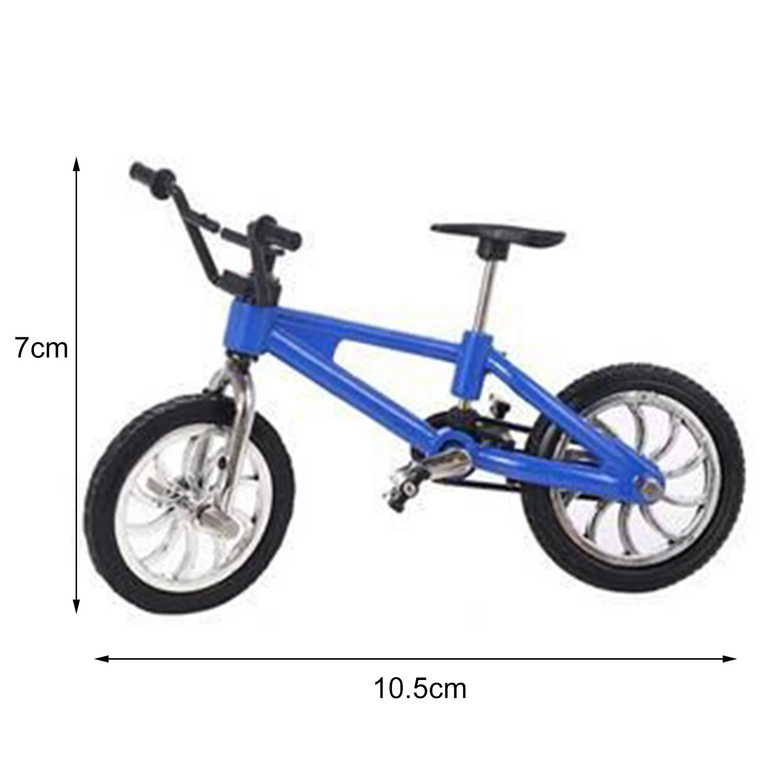 Мини-велосипед игрушечный из сплава BMX пальчиковая модель велосипеда фанаты
