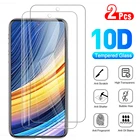 2 шт., Защитное стекло для Xiaomi Poco X3 Pro, закаленное стекло, полное покрытие, Защита экрана для Xiaomi Poco X3 Pro 6,67 дюйма