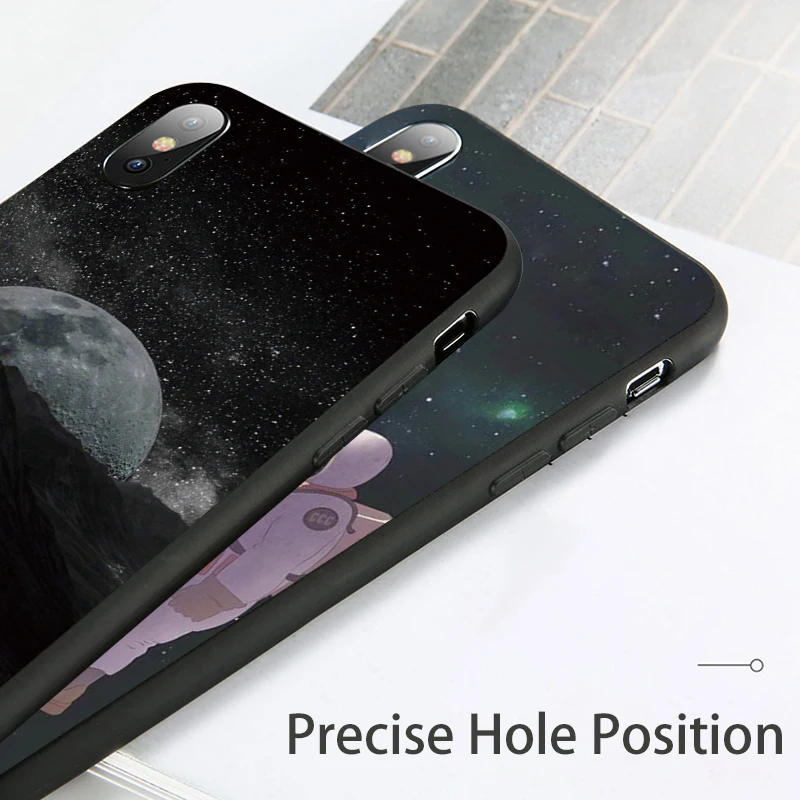 Для iphone 6 6s plus + чехол силиконовая задняя крышка для 5 5s с узором 6plus телефона s