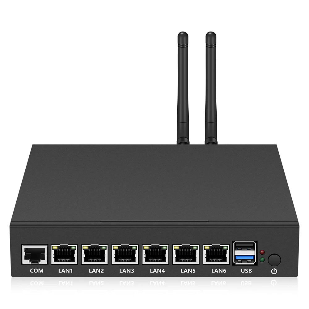 Мини ПК 6 * LAN Gigabit Ethernet Intel Celeron N2830 N2930|mini pc|windows 7computer desktop |