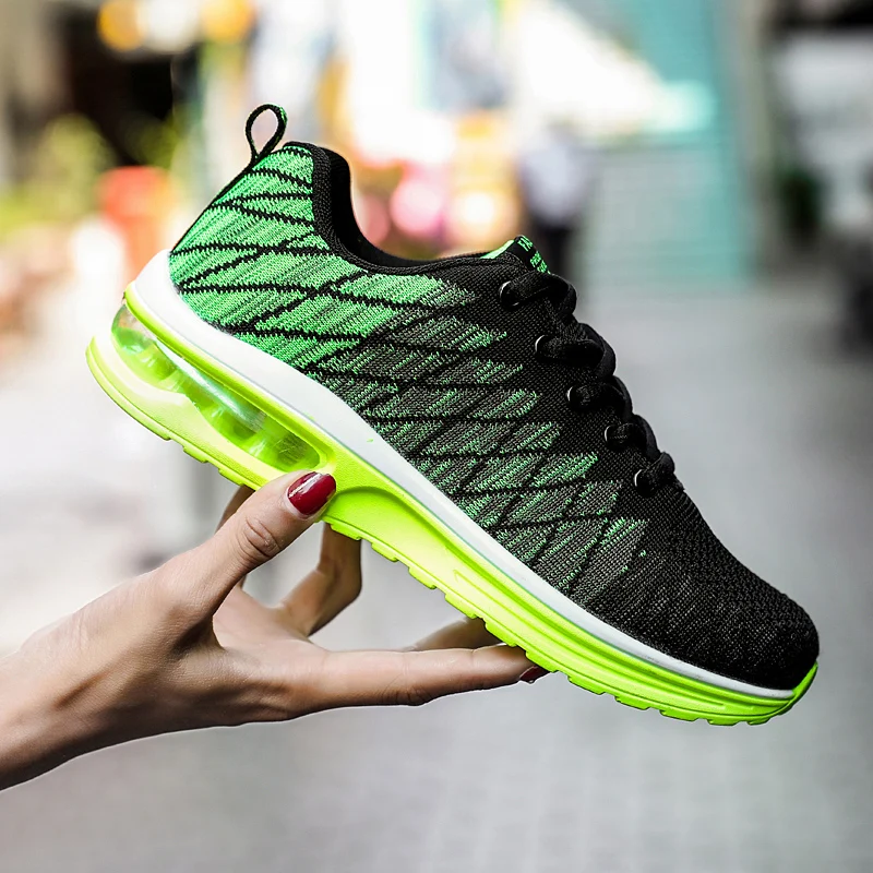 

2021 Couple Running Shoes Fashion Breathable Outdoor Male Sports Shoes Lightweight Sneakers Women Comfortable Athletic Footwear