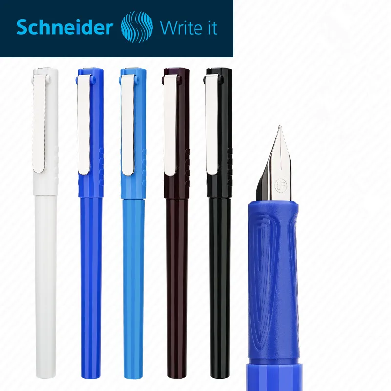 

1pc Germany Schneider BK406 Fountain Pen Student-specific EF Iridium Nib Replaceable Ink Absorb Office and School Supplies
