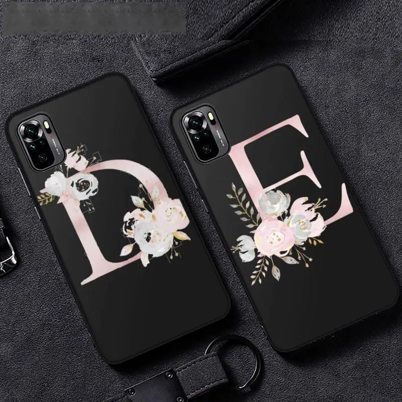 

Acronym flower Design high quality Phone Case For Xiaomi Mi Redmi Note 7 8 9 pro 8T 9T 9S 9A 10 Lite pro