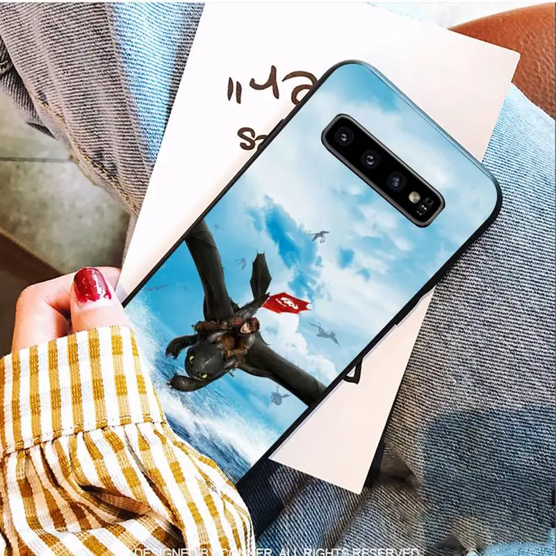 

ZFGHSHYQ How To Train Your Dragon Soft Cover Phone Case For Samsung S9 10 20 Plus Note 9 10 10plus 20 Ultra A20 21s J7 Plus 8