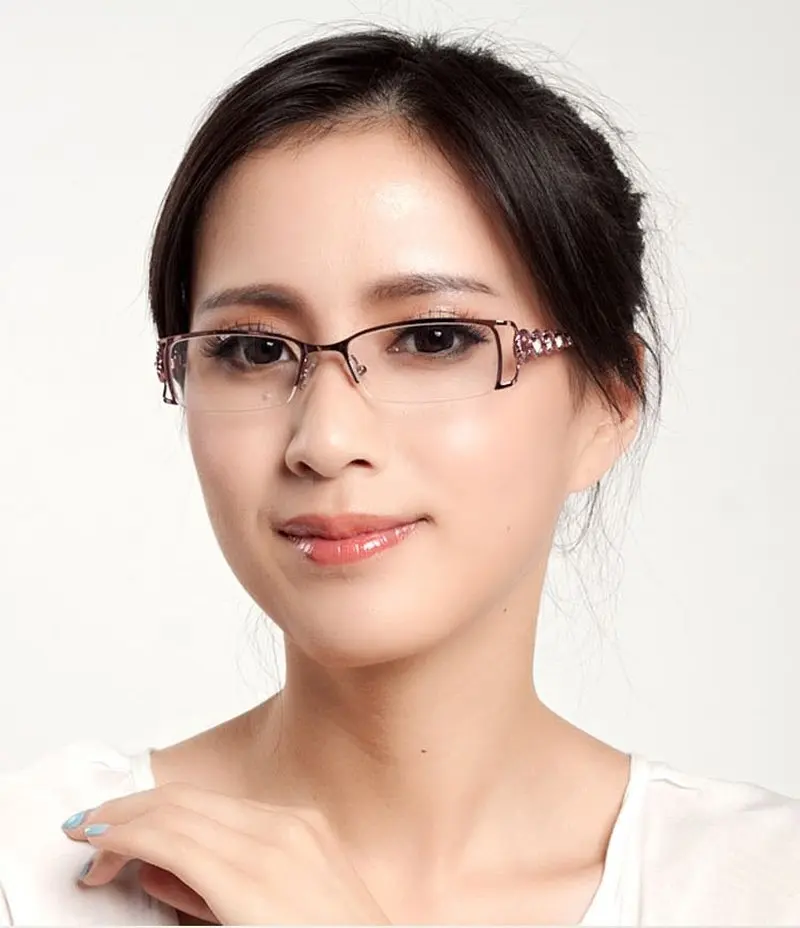 2019 модный дизайн женские Стиль оптический половина оправы очки оправа для очков