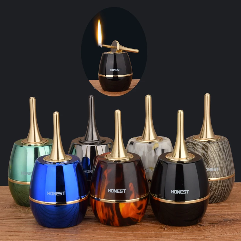 

Honest Desktop kerosene lighter USB charging arc pulse lighter office smoking business gifts