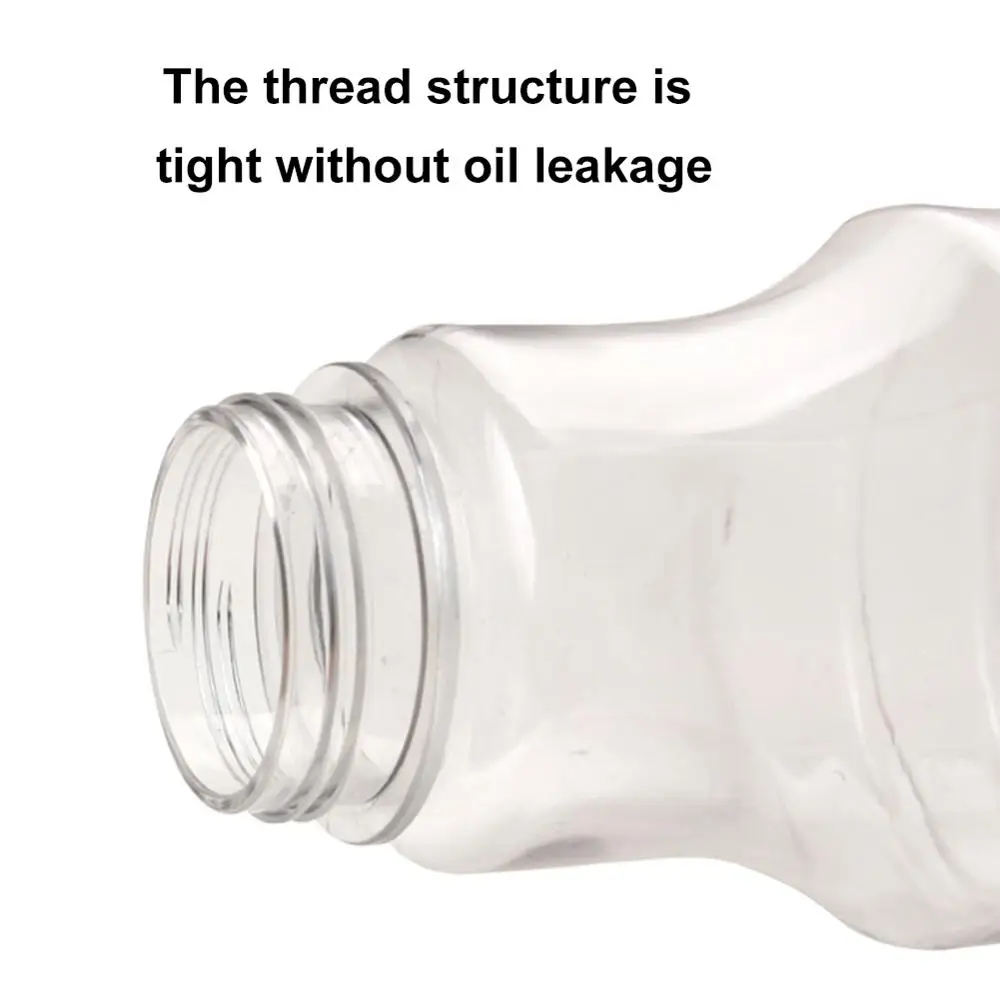 

250ml Oil filling EquipmentTransparent High Pressure Pump Oiler Lubrication Oil Can Plastic Machine Oil Pot Extended /short hard
