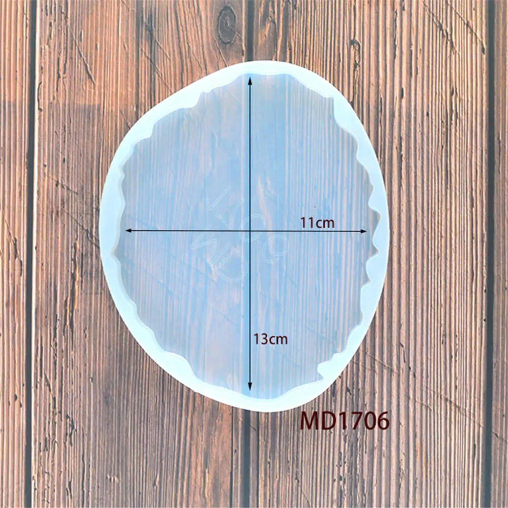 Силиконовая форма для подставки под стаканы из агата|Глиняные формы| |