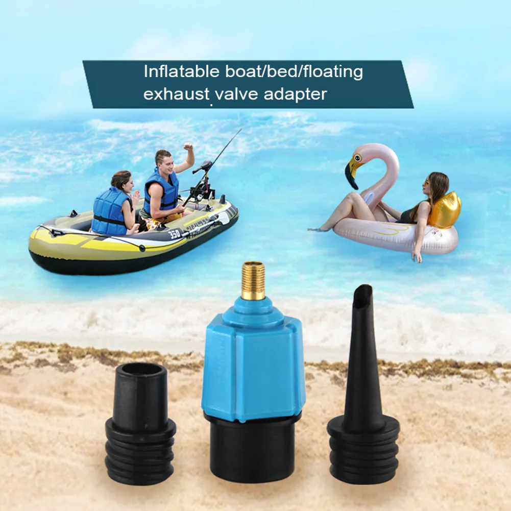 

Standup Paddle SUP Air Valve Compressor Adaptor for Inflatable Boat Swimming ring Inflatable Swimming Pool Valve Adaptor Gadgets
