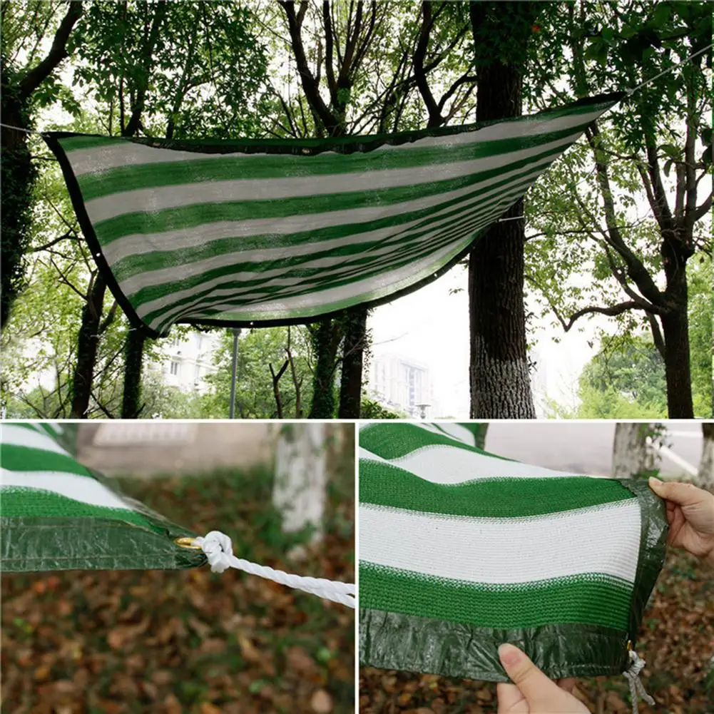 Полосатый балкон конфиденциальности Экранирование Открытый Кемпинг затеняющих