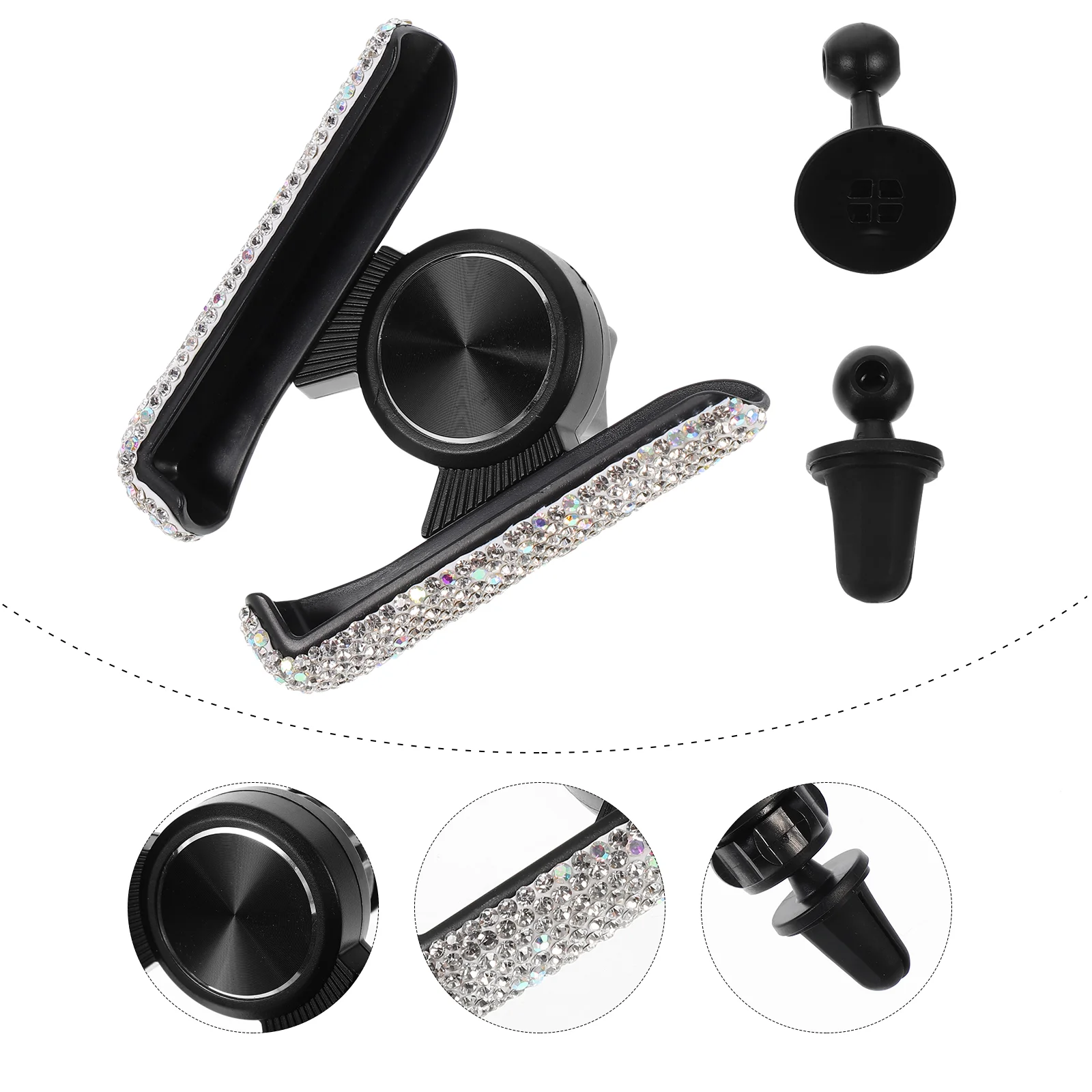 

1 Set Air Vent Car Phone Mount Car Cell Phone Support Bracket Air Vent Clip Holder