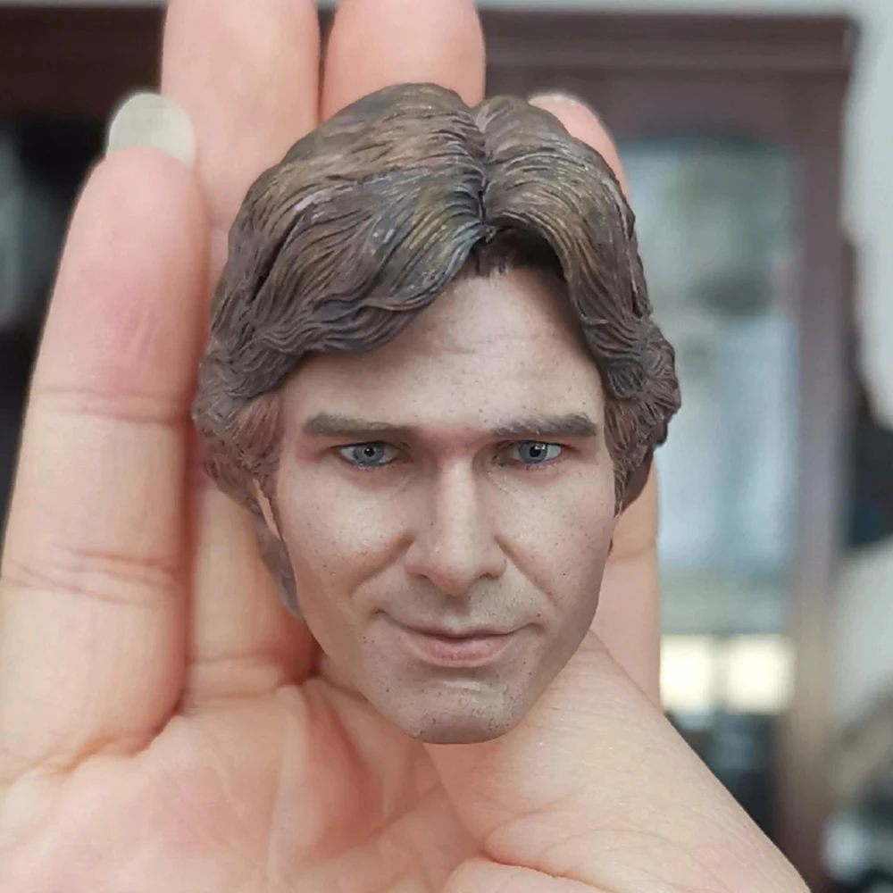 

1/6 Soldier Model Head Sculpture Young Version Smile Latest Version Harrison For 12 inch action figure in stock