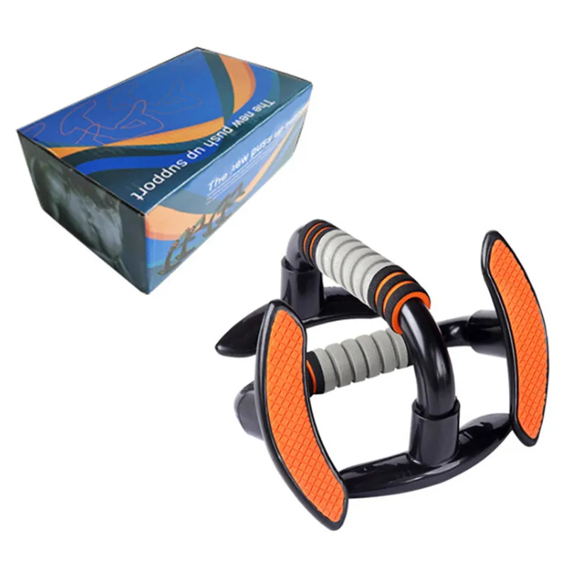 

2pcs/set Push-up Stands Classic Gym Sports Fitness Equipments H-shape Push Up Bar Hand Grip Trainer Newest