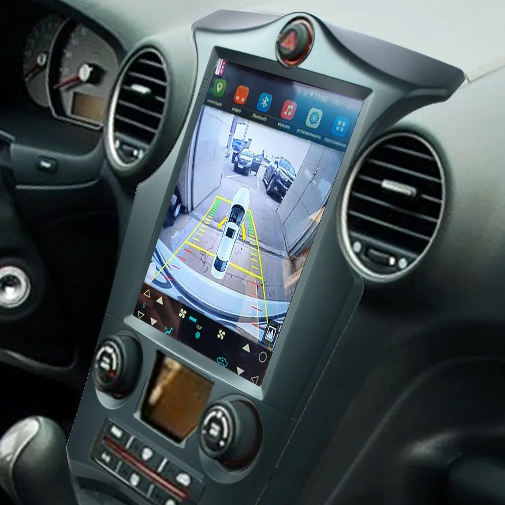 Car Android Radio For KIA Carens 2007 2008 - 2011 Multimedia Player To Tesla style Vertical Screen GPS Navigation 2 DIN no DVD | Автомобили