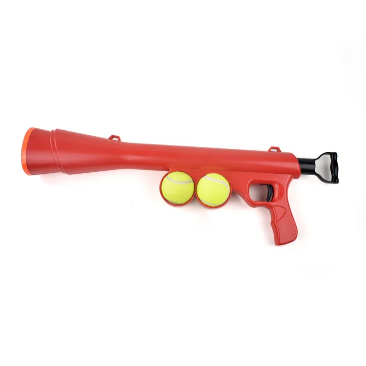 

Launcher Gun Dog Toy Ball Thrower Pet Gun Tennis Launcher Pet Toys Dog Interactive Toys Pet Training Outdoor Pet Supplies
