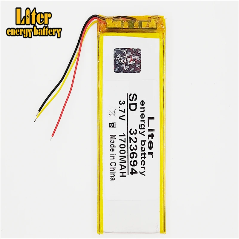 3 провода 323696P 323694 7 V 1700MAH 1600MAH li Lion для china clone MTK phone goophone I6 6S IP6|li-lion battery|mtk batterybattery |