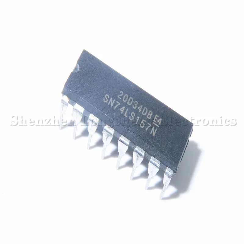 10PCS/LOT NEW SN74LS157N 74LS157 DIP-16 Multiplexer Decoder In Stock | Электронные компоненты и принадлежности