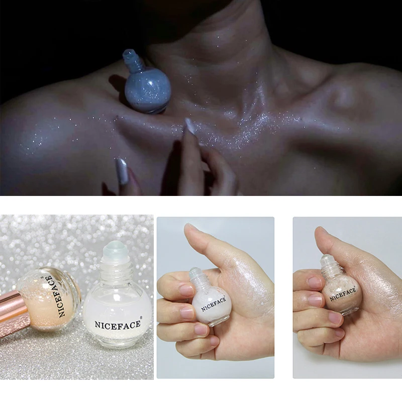 Жидкий Хайлайтер для макияжа мерцающий осветитель Maquiagem крем с бронзатором