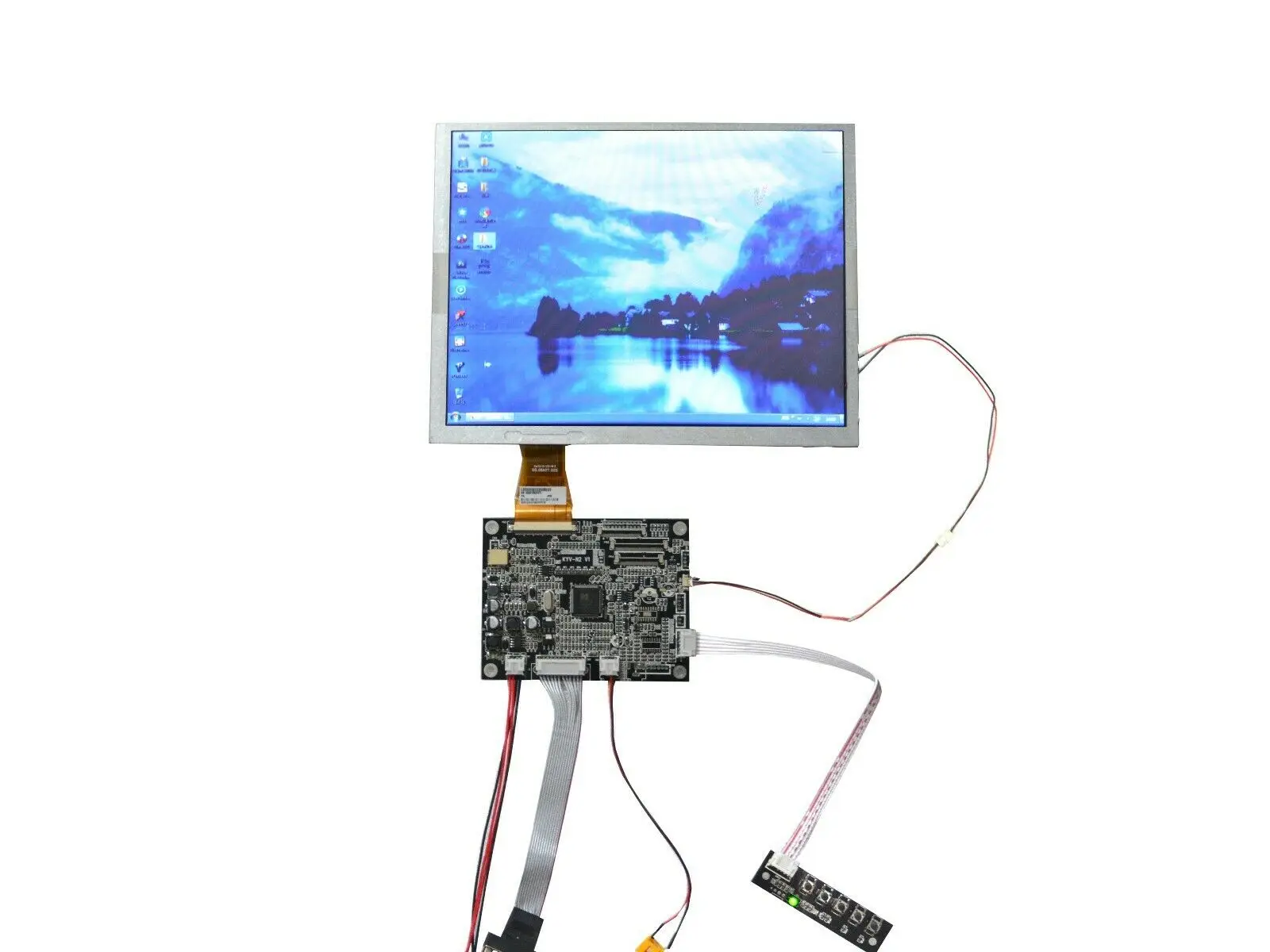 Новинка 10 4 дюймовый TFT AUO A104SN03 V1 60Pin 800x600 Plus VGA AV ЖК контроллер драйвер платы