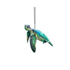 Морская черепаха мама с детское украшение красочные милые АВТОМОБИЛИ подвесные украшения для дома фигурки детский двор Декор подарки родителям