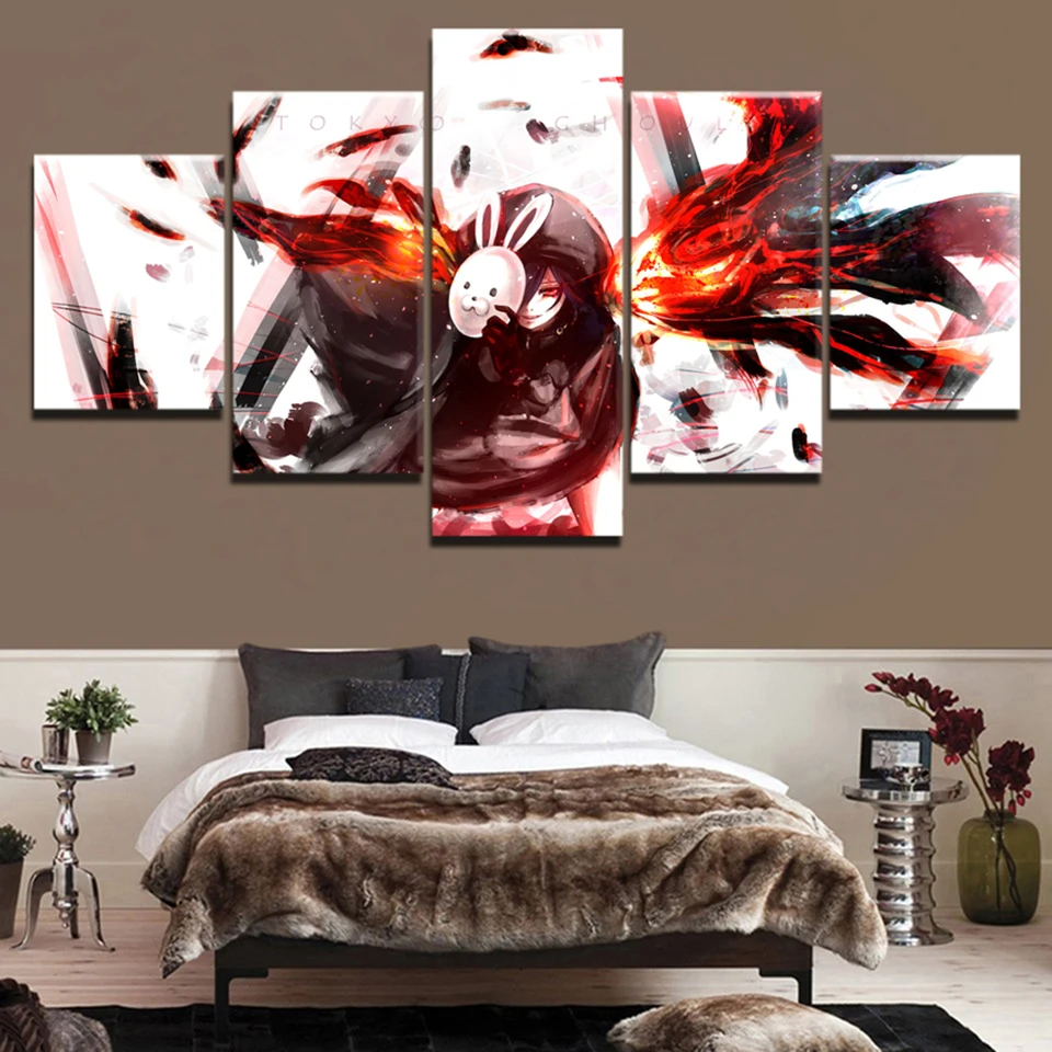 

Hd Prints Picture Wall Artwork 5 Pieces League of Legends Game Modular Painting Poster Canvas Living Room Home Decoration Frame