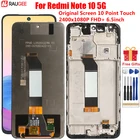 Дисплей для Redmi Note 10, M2103K19G, ЖК-дисплей, сенсорный экран в сборе, замена для Redmi Note 10 5G, ЖК-экран