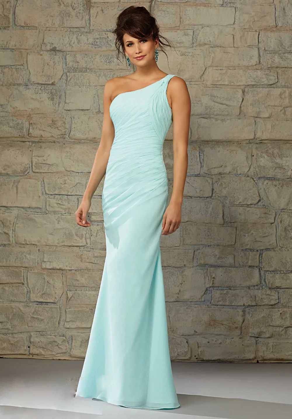 Женское шифоновое платье-труба длинное платье подружки невесты без рукавов с