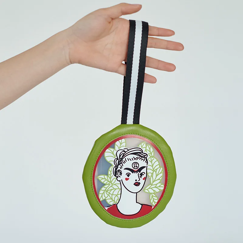 Kawaii кошельки для детей девочек ретро Рисунок Фигуры модели сумки бумажники Ван