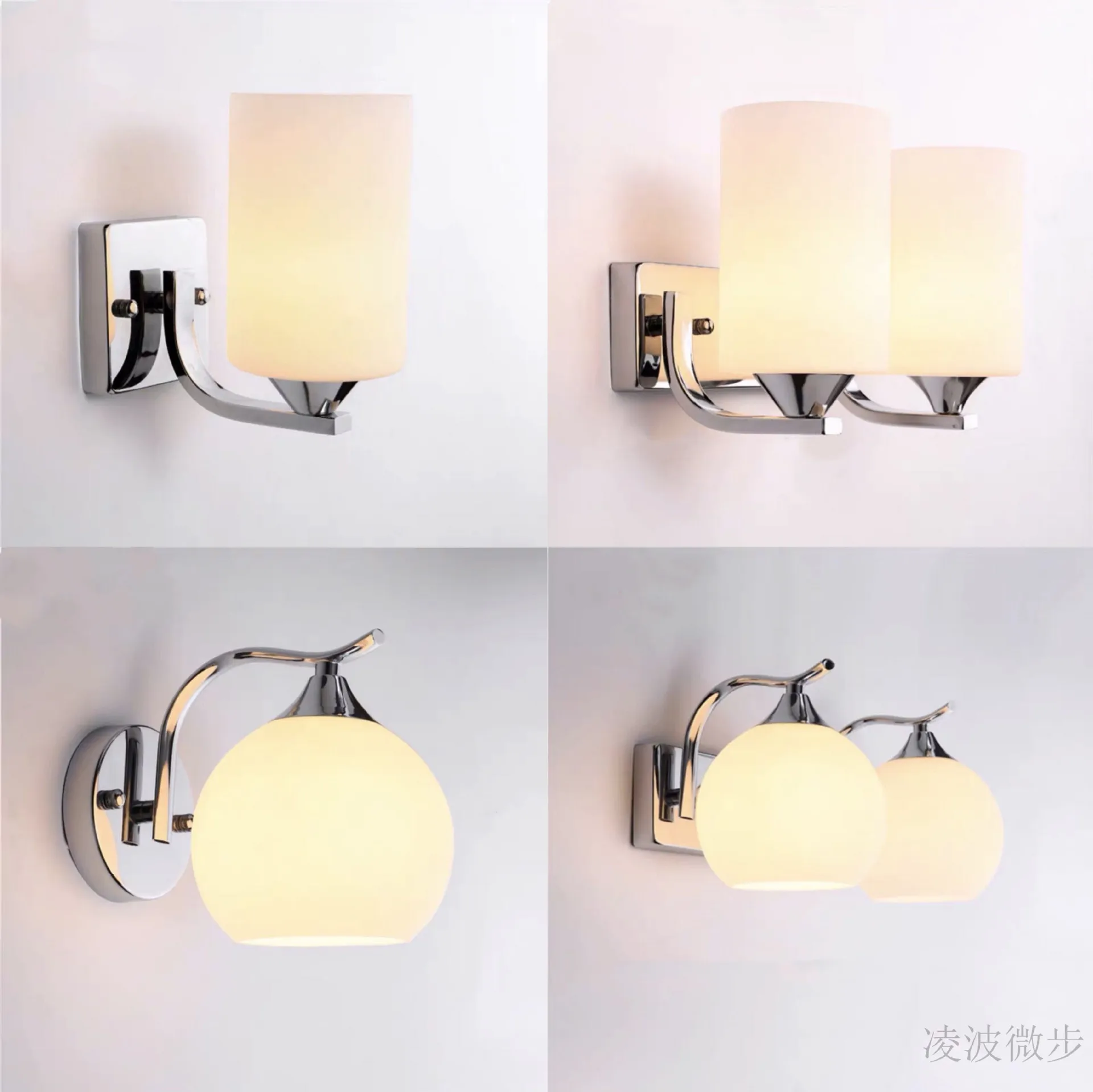 

American wall lamp country iron single head double head living room bedroom balcony staircase creative simple bedside wall lamp