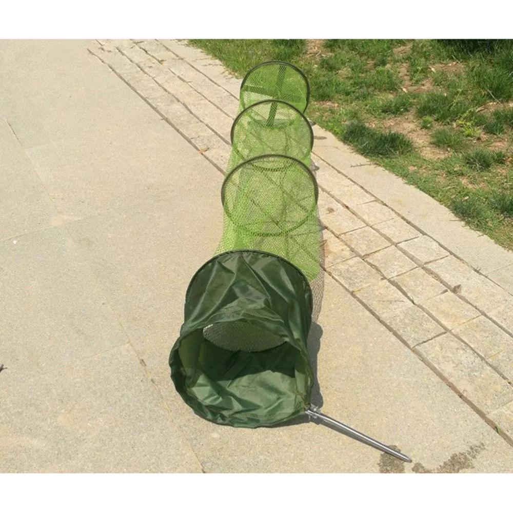 

2pcs Foldable Mesh Portable Fish Protection Net Protector Fishing Gear for Outdoor Outside (25x150cm)